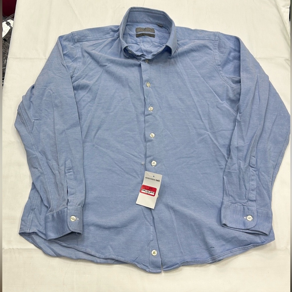 Canali Light Blue Dress Shirt
